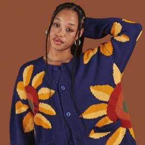 Size Small UNIF Petal Knit Cardigan